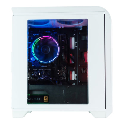 Warp Gaming PC Computer | AMD Athlon 3000G | Radeon Vega 3 (2GB) | 500GB SSD | 16GB DDR4 RAM | 1080P Gaming | RGB Gaming Bundle | Windows 10 Home Gaming Desktop