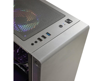 Gaming PC Desktop Computer, AMD Ryzen 5 5600 3.7Ghz, RTX 2060S, B450,16GB DDR4, 500GB NVME SSD, 6RGB Fans, WIFI & Win 11 Pro Ready, Gamer Desktop Computer