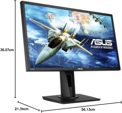 VG245H 24 Inchfull HD 1080P 1Ms Dual HDMI Eye Care Console Gaming Monitor with Freesync/Adaptive Sync, Black, 24-Inch