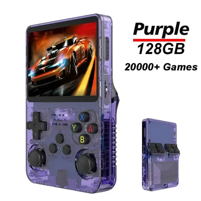 R36S Handheld Game Console 3.5Inch IPS Screen 20000 Classic Retro Games Consoles Linux System Portable Pocket Video Game Player