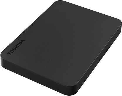 Canvio Basics 4TB Portable External Hard Drive USB 3.0, Black - HDTB440XK3CA