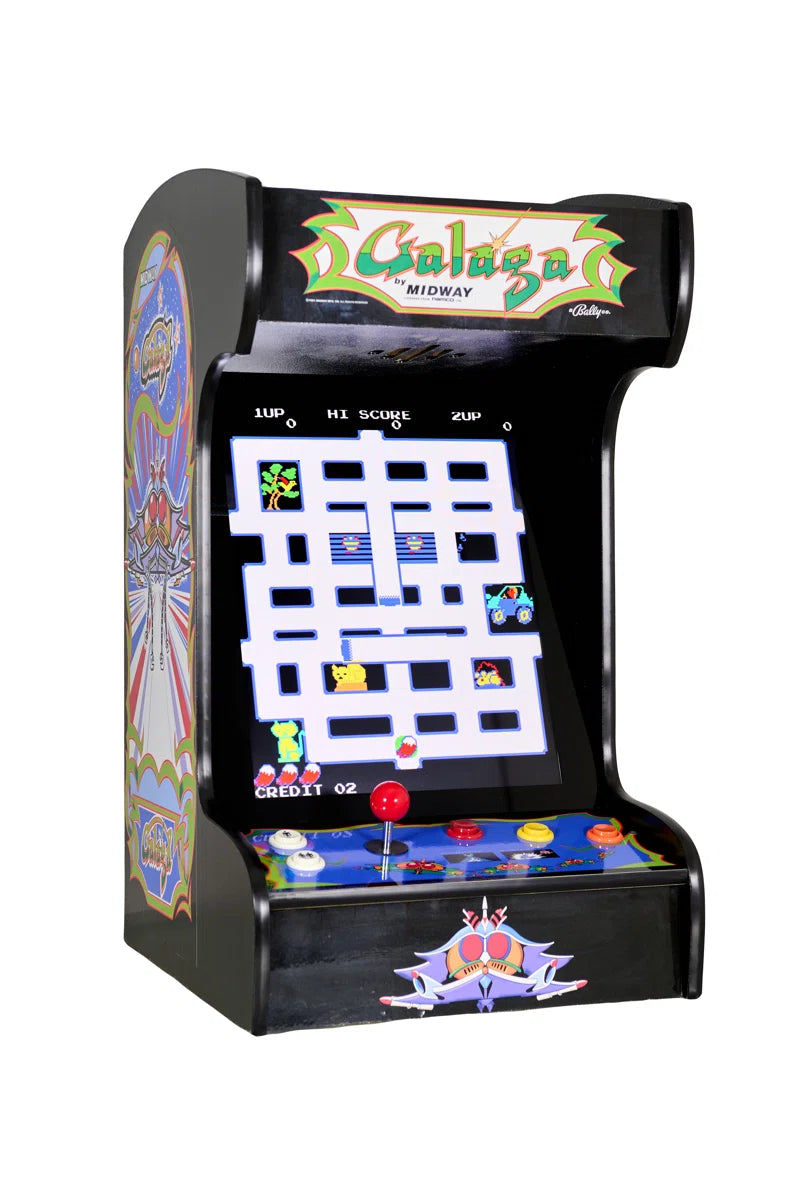 412 Classic Retro Games Tabletop Arcade Machine by  (Black)