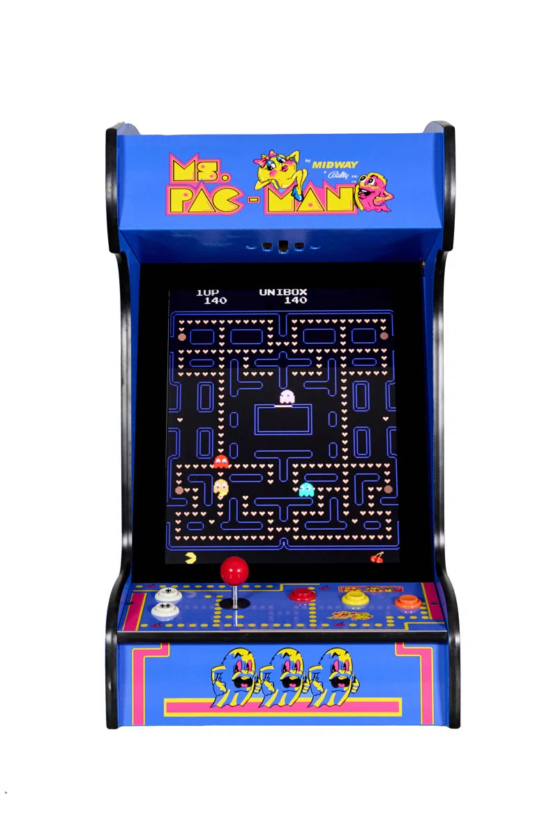 412 Classic Retro Games Tabletop Arcade Machine by  (Blue)