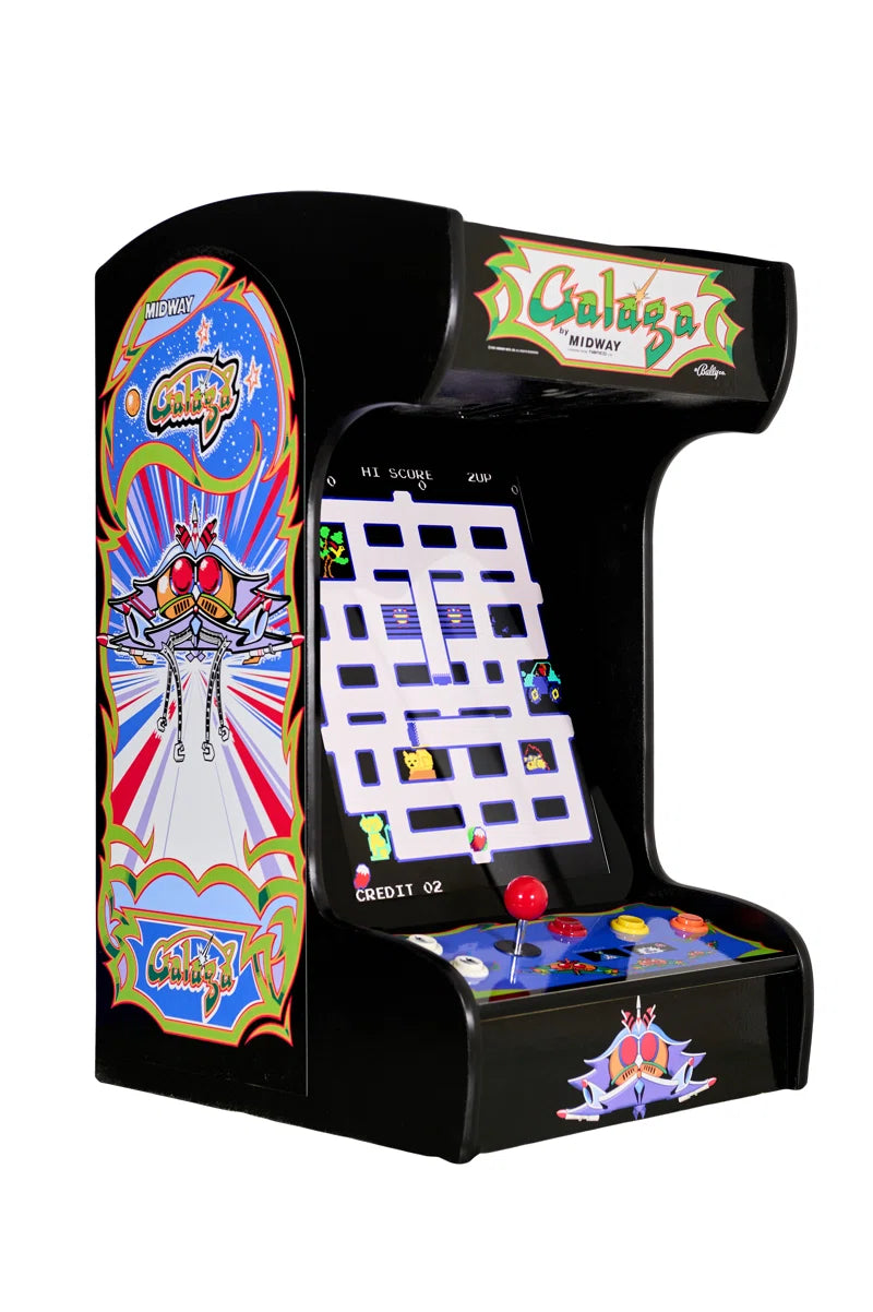 412 Classic Retro Games Tabletop Arcade Machine by  (Black)