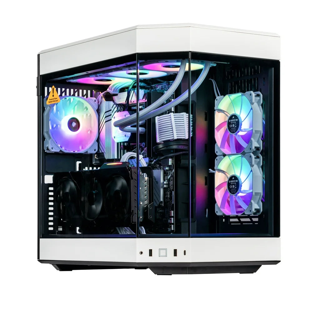 Praetix Gaming Desktop PC (14Th Gen Intel I9-14900K 2.40Ghz, Geforce RTX 4090 24GB, 16GB DDR5, 1TB Pcie SSD + 2TB HDD, 360Mm AIO, RGB Fans, 1000W PSU, Wifi 6, Win 10 Home) VELZ0076