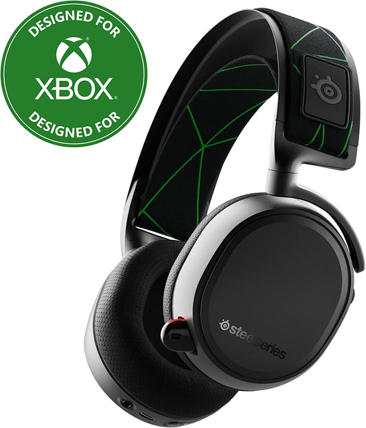 Arctis 9X Wireless Gaming Headset – Integrated-Xbox Wireless + Bluetooth – 20+ Hour Battery Life – For-Xbox One and Series X, Black