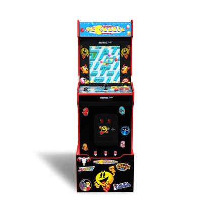 Arcade1Up - Pacman Customizable Arcade Featuring Pac-Mania (Includes 14 Games & 100 Bonus Stickers)