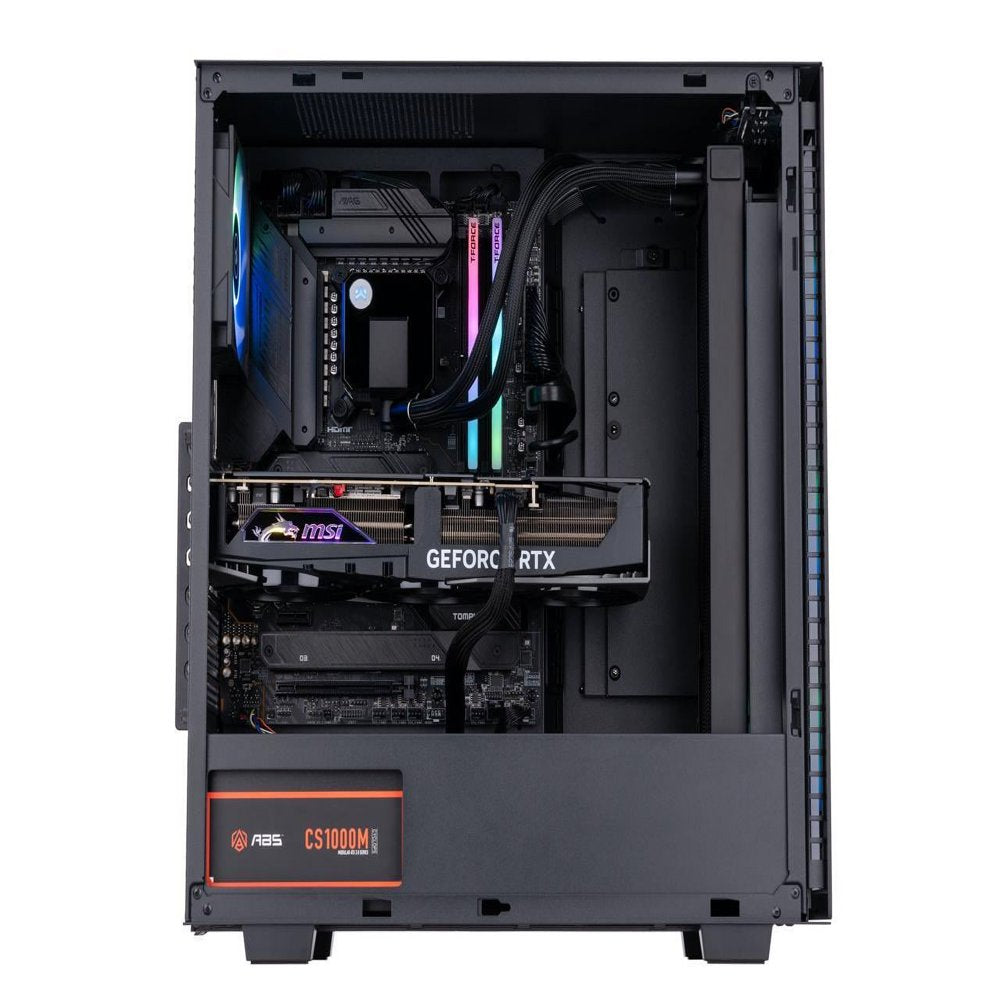 ABS Tempest Aqua Gaming PC - Windows 11 - Intel I9 13900K - Geforce RTX 4090 - DLSS 3 - Ai-Powered Performance - 32GB DDR5 6000Mhz - 2TB M.2 Nvme SSD - TA13900K4090-2