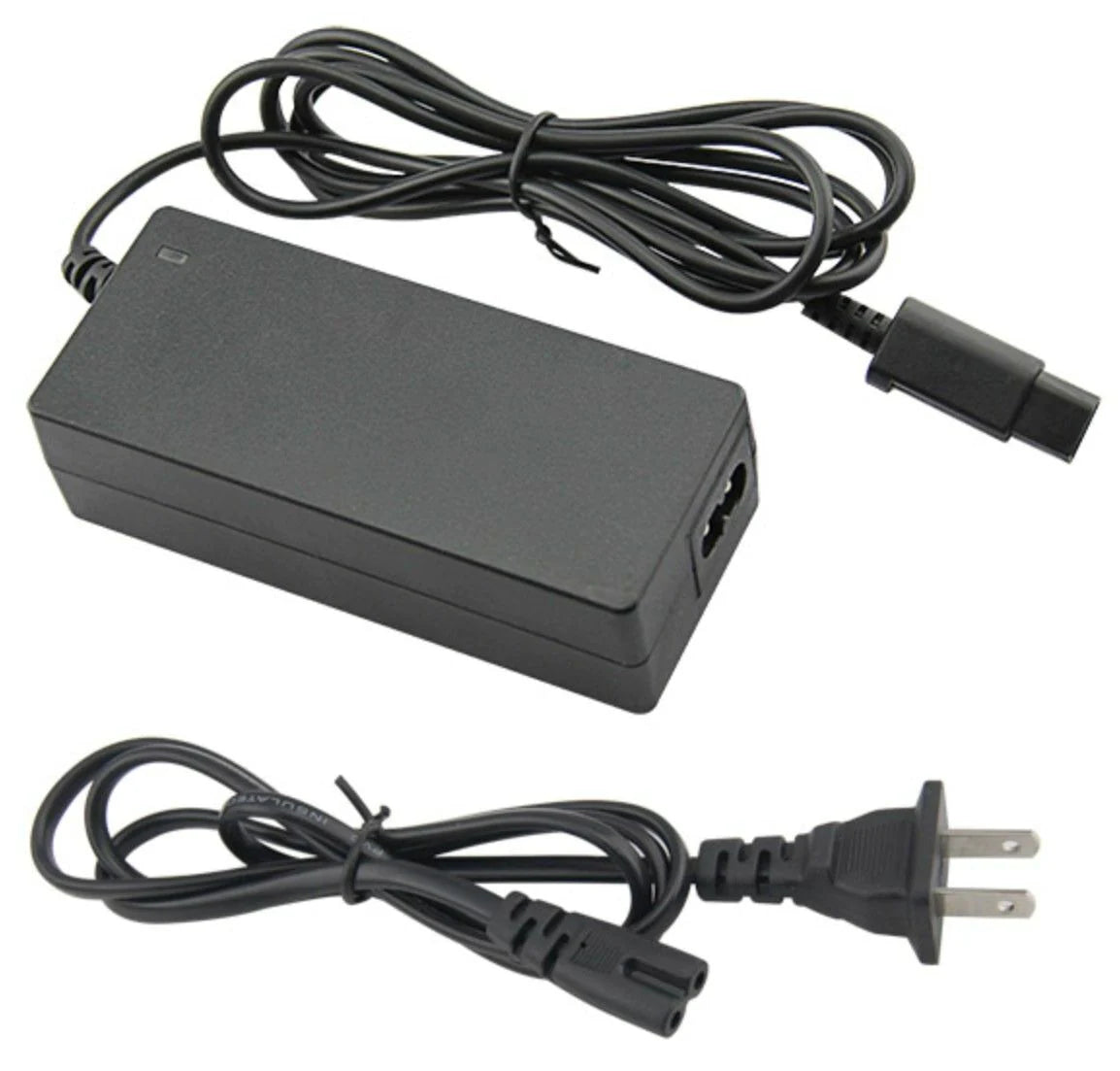 AC Adapter Power Supply & Audio Video A/V Cable for Nintendo Gamecube Bundle USA